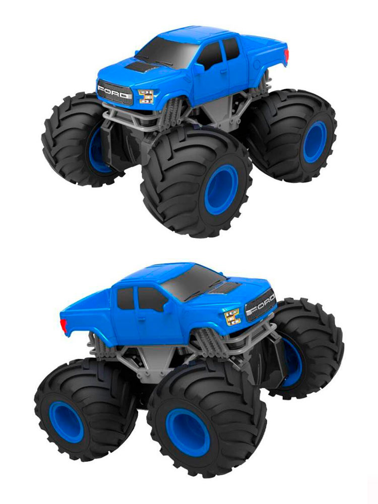 Радиоуправляемая машина-амфибия Double Eagle Ford Bigfoot 1/18 4WD 2.4G RTR - E344-003